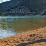 ... mit Statiknymphe auf Karpfen ... cool ist die Fischerei auf Karpfen schon an der Fliegenrute!