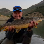 ... ein Lebensfisch, gefangen an der Fleigenrute ... einfach extrem cool!